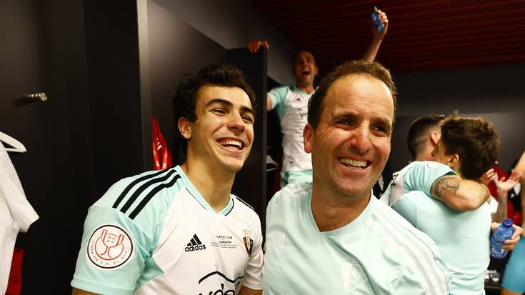 Jagoba Arrasate eta Raul Garcia, dotore