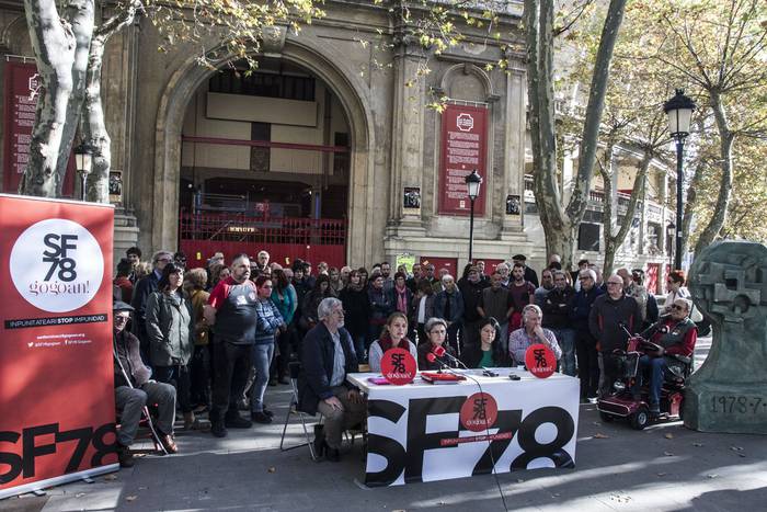 SF78 ekimenak Marlaska eta Zoidoren aurkako kereila jarri du, dokumentazioa ezkutatzeagatik