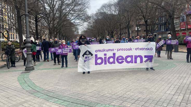Preso diren emakumeen zigor hirukoitza salatu du Sarek