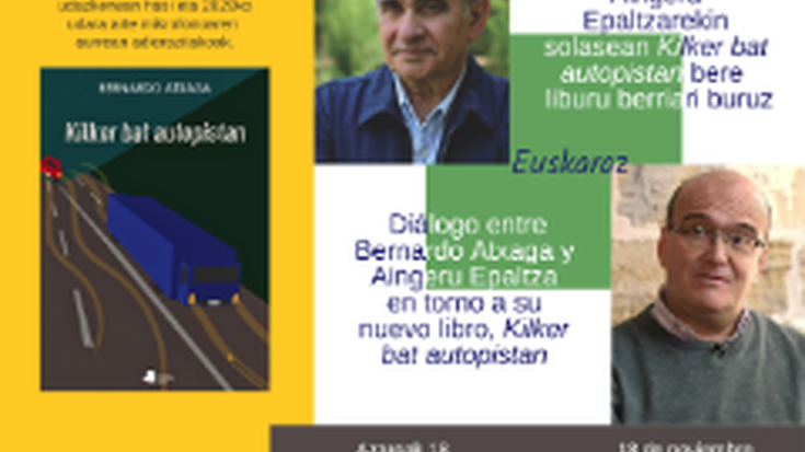 BERNARDO ATXAGA AINGERU EPALTZAREKIN SOLASEAN
