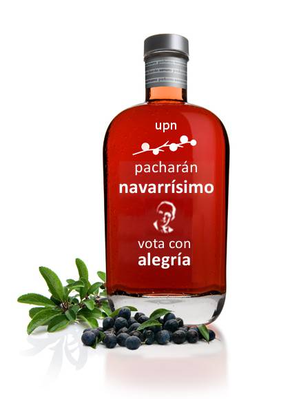 UPNk 'Navarrisimo' patxaran marka sortu du, bere jarraitzaileek "alaikiago" bozka dezaten
