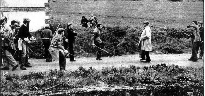 Fraga eta Arias Navarroren Gobernuko beste kargu batzuk, Montejurrako 76ko erasoaren erantzule