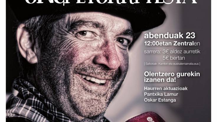 Zatoz Olentzerori ongi etorri festa egitera!