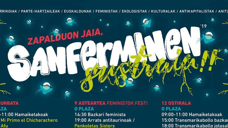 Denetarik, herri sanfeminetan: Afu, Brigade Loco, Egurra Ta Kitto, Sustrai Berriak, Liher, Eskean Kristö...