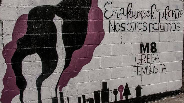 Iruñerrian ere dena prest martxoaren 8ko greba feministarako