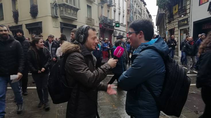 Imanol Pascual (ELA): "Grebaren xede nagusia gizarte honetan egiazki bizi dugun egoera larria ikusaraztea da"