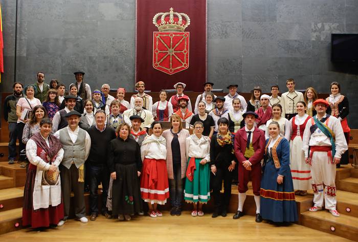 Nafarroako Dantzarien Biltzarra, parlamentuan