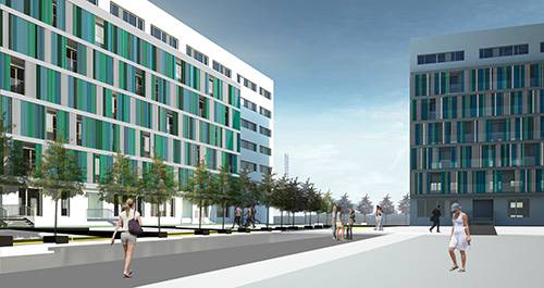 Social Housing programako lehendabiziko etxebizitzak hasi dira eraikitzen Mutiloan