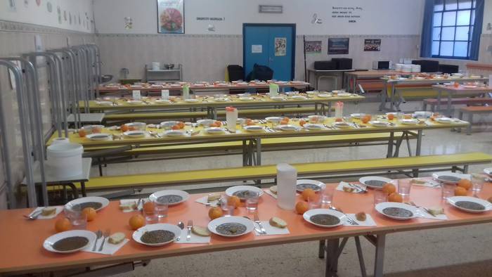 Gurutze Gorriak egunero bazkaria eramanen die beharra duten 4.400 haur nafarri
