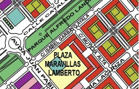 Maravillas Lamberto plazaren inaugurazioa larunbatean, Lezkairun