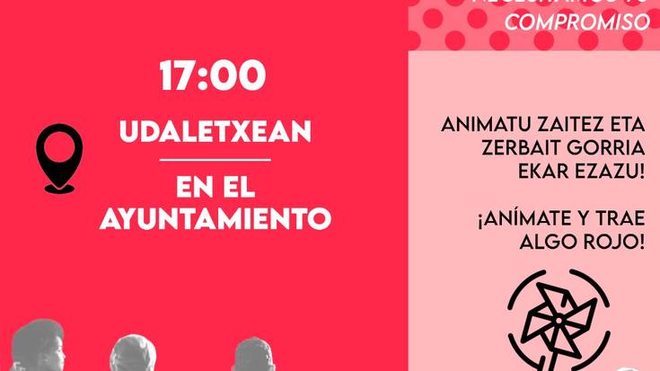 2023-12-27, 17etan, Iruñeko Udaletxearen aurrean: Elkarretaratzea euskarazko haur eskolen alde, Iruñeko Euskalgintzak deituta