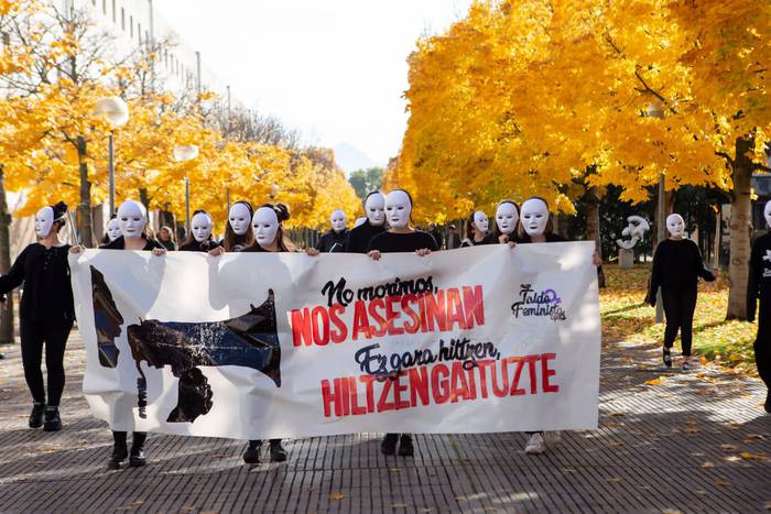 Indarkeria matxista salatzeko auzoka protesta eginen dute arratsaldean