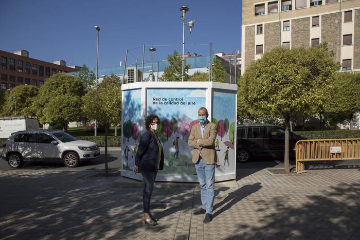 Airearen kalitatea kontrolatzeko estazio batek trafiko isurpenak atzematen lagunduko du