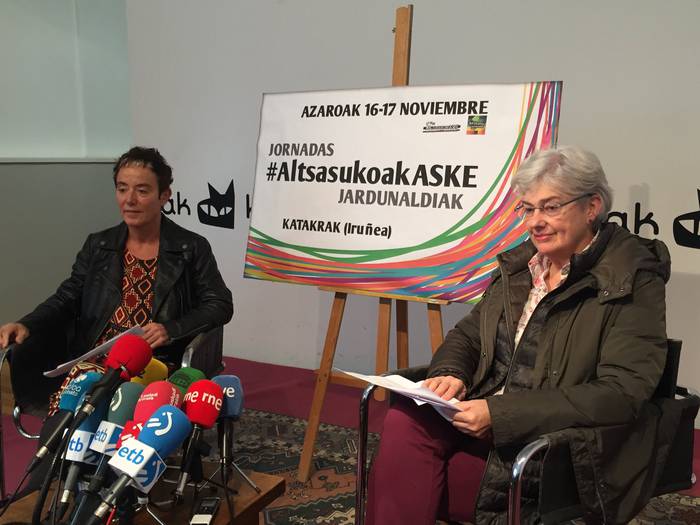 #AltsasukoakAske jardunaldiak, azaroaren 16 eta 17an Iruñean