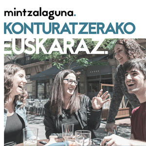 “Konturatzerako euskaraz!” lelopean abiatu da aurtengo Mintzakide egitasmoa