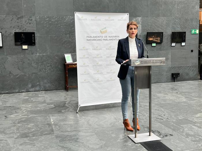 Nafarroako Unibertsitateko ikasleek Txibiteren aurkako irain larriak idatzi dituzte parlamentuan