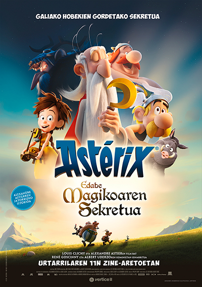 "Asterix - Edabe magikoaren sekretua" euskarazko pelikula, Golem La Morean