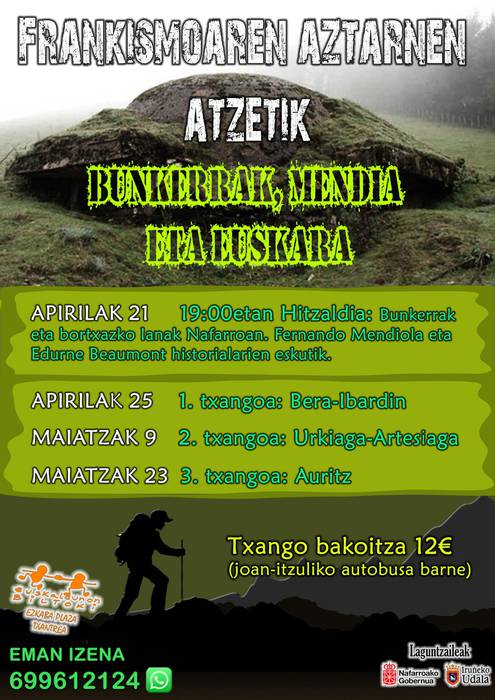 TXANGOA: Urkiaga-Artesiaga. Frankismoaren aztarnen atzetik