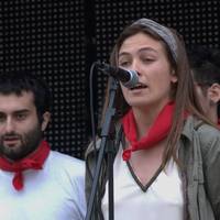 Bertso afaria: Nerea Ibarzabal eta Julio Soto
