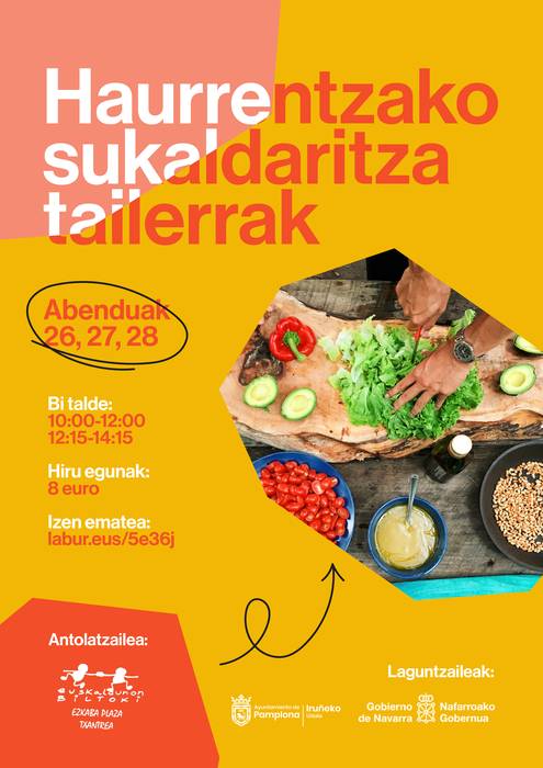 Haurrentzako sukaldaritza tailerrak