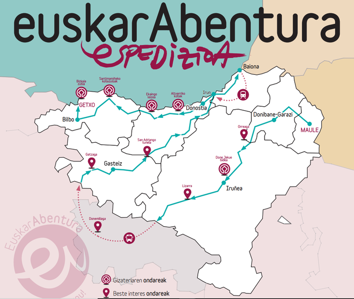 EuskarAbentura, 120 gazterentzako abentura  ahaztezina