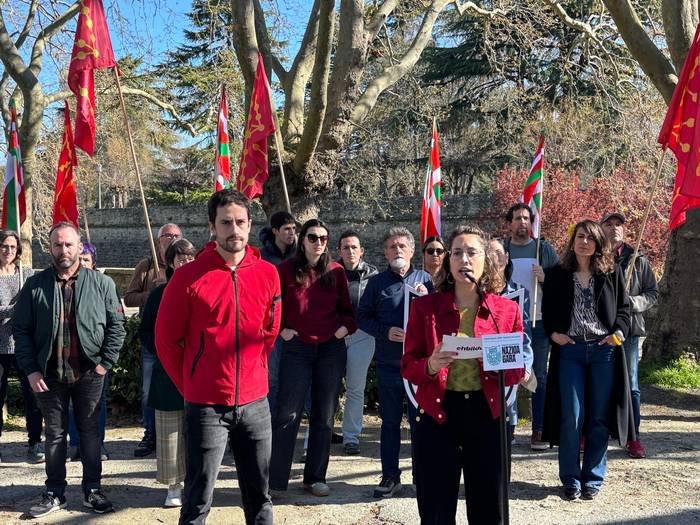 EH Bilduk Aberri Egun anti militarista, anti inperialista, feminista eta euskalduna ospatuko du Iruñean