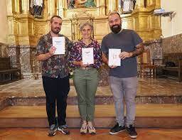 Helduentzako poema ilustratuen kontaketa gaur Laban, Hasier Larretxearekin eta Juan Angel Perotxenarekin