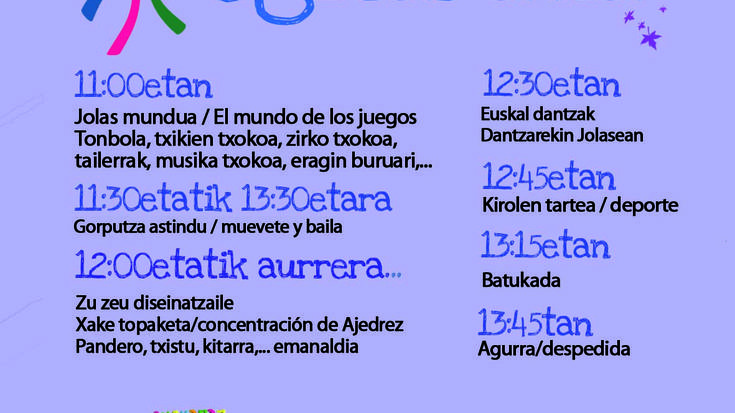 XAMARIKO EGUNA 2015