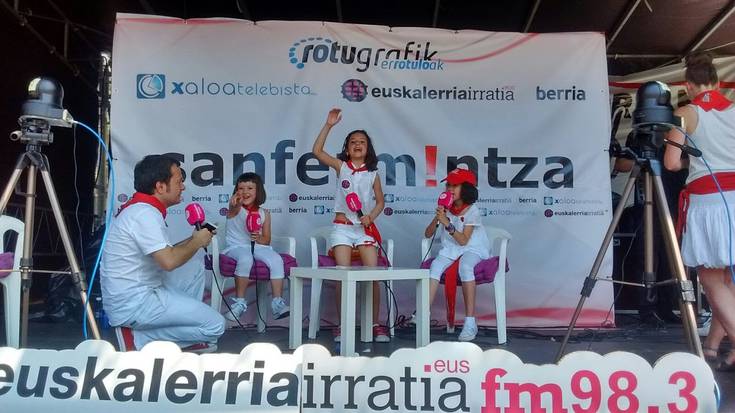 'Sanfermintza' saioa eskaintzen ari da Euskalerria Irratia egunero