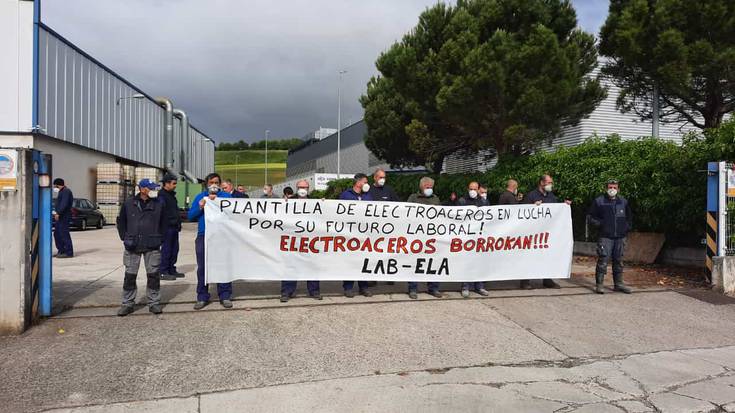 Electroaceros-eko langileek greba mugagabea abiatuko dute bihar