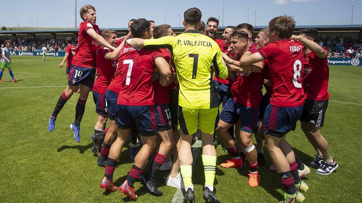 Osasuna Promesasek igoera lortu du, Izarra garaituz