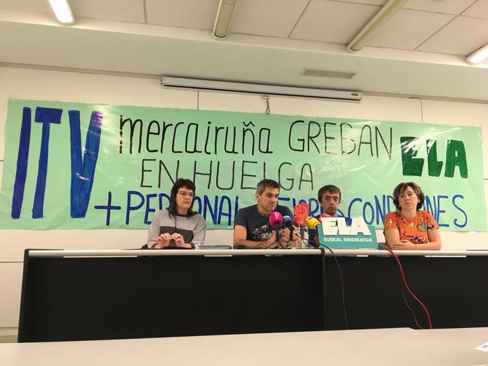 Greba egiten ari dira gaur ITV-IATak: Mercairuña, Arbizu eta Doneztebeko lantokietan, geldialdia