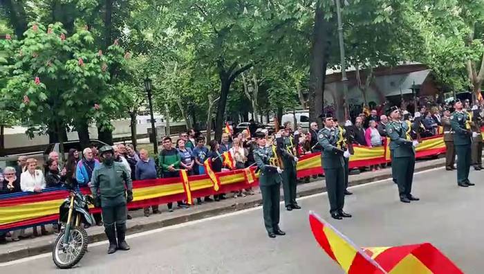 Aurten ez da Guardia Zibilaren desfilerik izango Iruñean